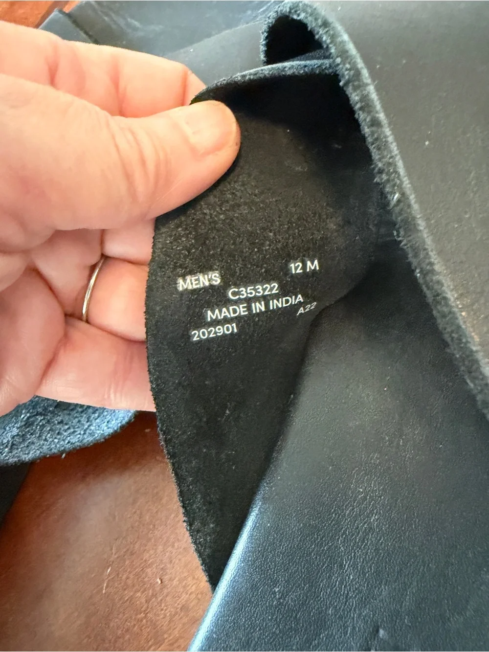 Cole Haan Grand Ambition Black Leather Slides Men’s Size 12 Criss Cross Sandals